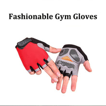 Load image into Gallery viewer, Sports Gym Anti Slip Gloves Women Men Training Exercise Weight Lifting 3D GEL Gloves Half Finger Body Workout  Fitness Glove
