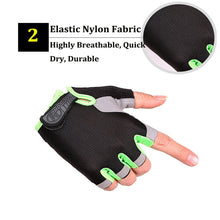 Load image into Gallery viewer, Sports Gym Anti Slip Gloves Women Men Training Exercise Weight Lifting 3D GEL Gloves Half Finger Body Workout  Fitness Glove
