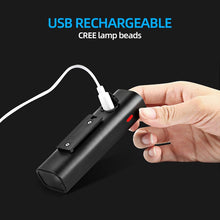 Load image into Gallery viewer, 2000mAh Flashlight For Bicycle USB Rechargeable Bike Light Headlamp For MTB Road Cycling Handlebar Front Lamp Lights 400Lumen
