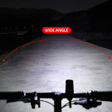 Load image into Gallery viewer, 2000mAh Flashlight For Bicycle USB Rechargeable Bike Light Headlamp For MTB Road Cycling Handlebar Front Lamp Lights 400Lumen
