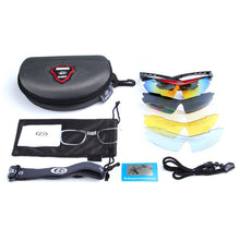 Load image into Gallery viewer, 13pcs/set Polarized Cycling Sun Glasses Bike Bicycle Eyewear Men Women Outdoor Sport MTB Sunglasses Goggles 5 Lens

