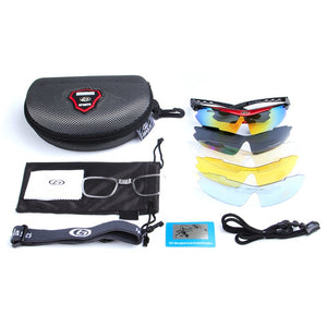 13pcs/set Polarized Cycling Sun Glasses Bike Bicycle Eyewear Men Women Outdoor Sport MTB Sunglasses Goggles 5 Lens