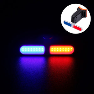 USB Charge Flashlight  For Bicycle Light 7 Styles Led Bike Flash Taillight Cycling Night Warning Lights Cyling Lamp