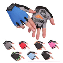 Load image into Gallery viewer, Sports Gym Anti Slip Gloves Women Men Training Exercise Weight Lifting 3D GEL Gloves Half Finger Body Workout  Fitness Glove
