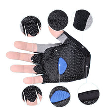 Load image into Gallery viewer, Sports Gym Anti Slip Gloves Women Men Training Exercise Weight Lifting 3D GEL Gloves Half Finger Body Workout  Fitness Glove
