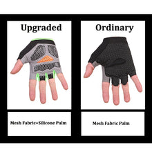 Load image into Gallery viewer, Sports Gym Anti Slip Gloves Women Men Training Exercise Weight Lifting 3D GEL Gloves Half Finger Body Workout  Fitness Glove

