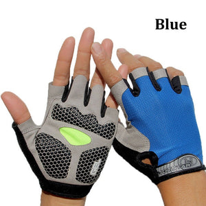 Sports Gym Anti Slip Gloves Women Men Training Exercise Weight Lifting 3D GEL Gloves Half Finger Body Workout  Fitness Glove