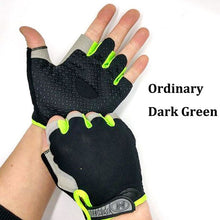 Load image into Gallery viewer, Sports Gym Anti Slip Gloves Women Men Training Exercise Weight Lifting 3D GEL Gloves Half Finger Body Workout  Fitness Glove
