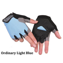 Load image into Gallery viewer, Sports Gym Anti Slip Gloves Women Men Training Exercise Weight Lifting 3D GEL Gloves Half Finger Body Workout  Fitness Glove
