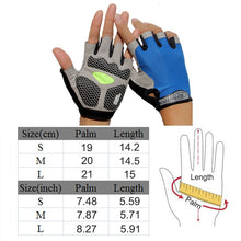 Load image into Gallery viewer, Sports Gym Anti Slip Gloves Women Men Training Exercise Weight Lifting 3D GEL Gloves Half Finger Body Workout  Fitness Glove
