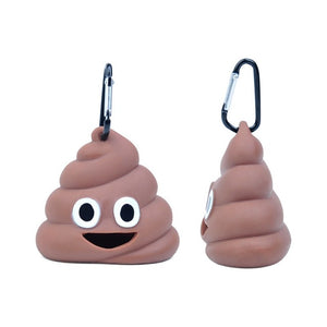 Dog Poop Bag Dispenser Funny Shape Holder Storage Box Waste Bag Deispenser Fits For Pet Leash Poop Bags SET